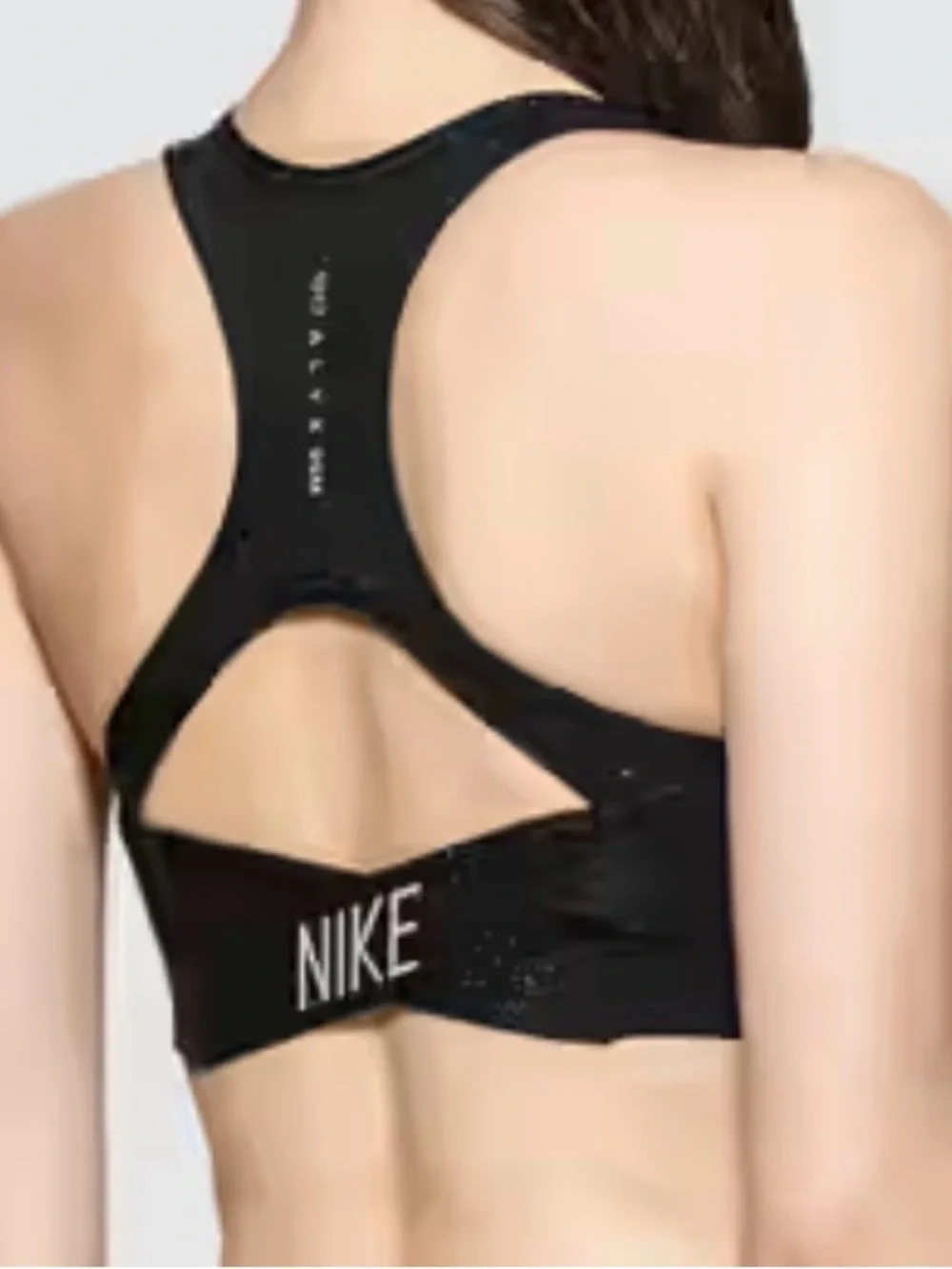 Nike Dri-FIT Black Racerback Sports Bra